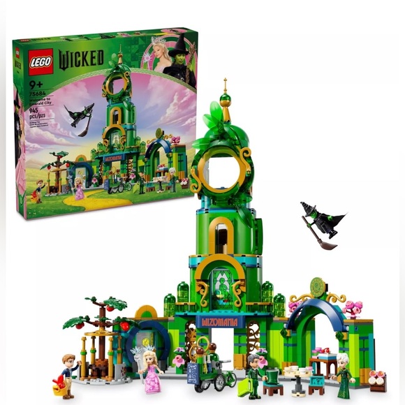 🌀LEGO WICKED WELCOME TO EMERALD CITY COLLECTABLE TOY 2024 -  NEW IN BOX - Picture 2 of 10